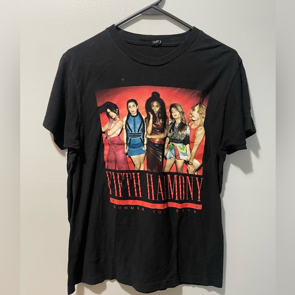 Fifth Harmony T-shirt Reflection Summer Tour 2015 Size M Camila Cabello